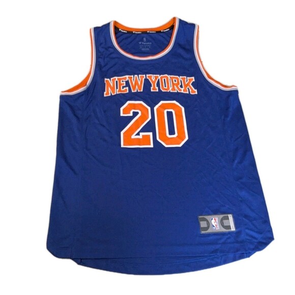 Fanatics Other - FANATICS FAST BREAK NBA NEW YORK KNICKS KEVIN KNOX BLUE JERSEY sz MEDIUM